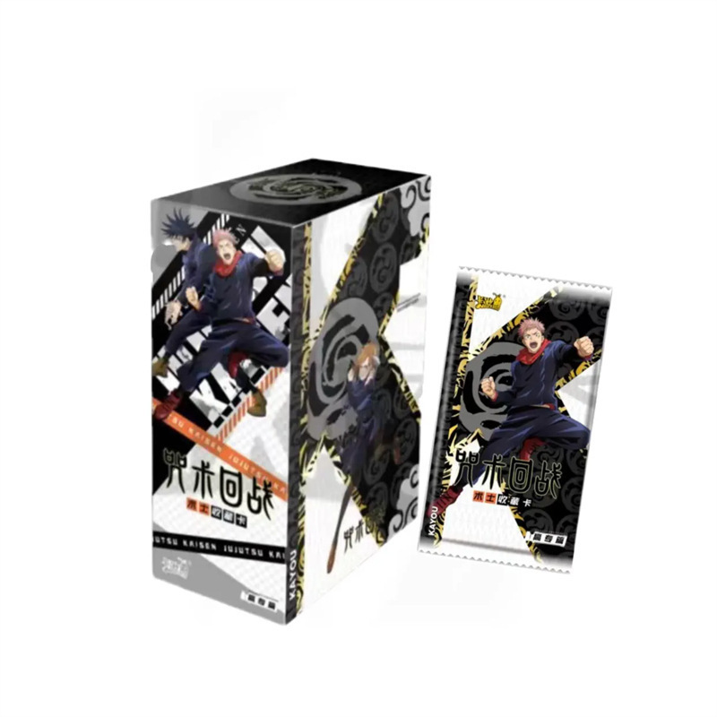 Japanese Cartoon Anime Jujutsu Kaisen Playing Cards Gojo Satoru Itadori Yuji PR Anime Card Toy Gift