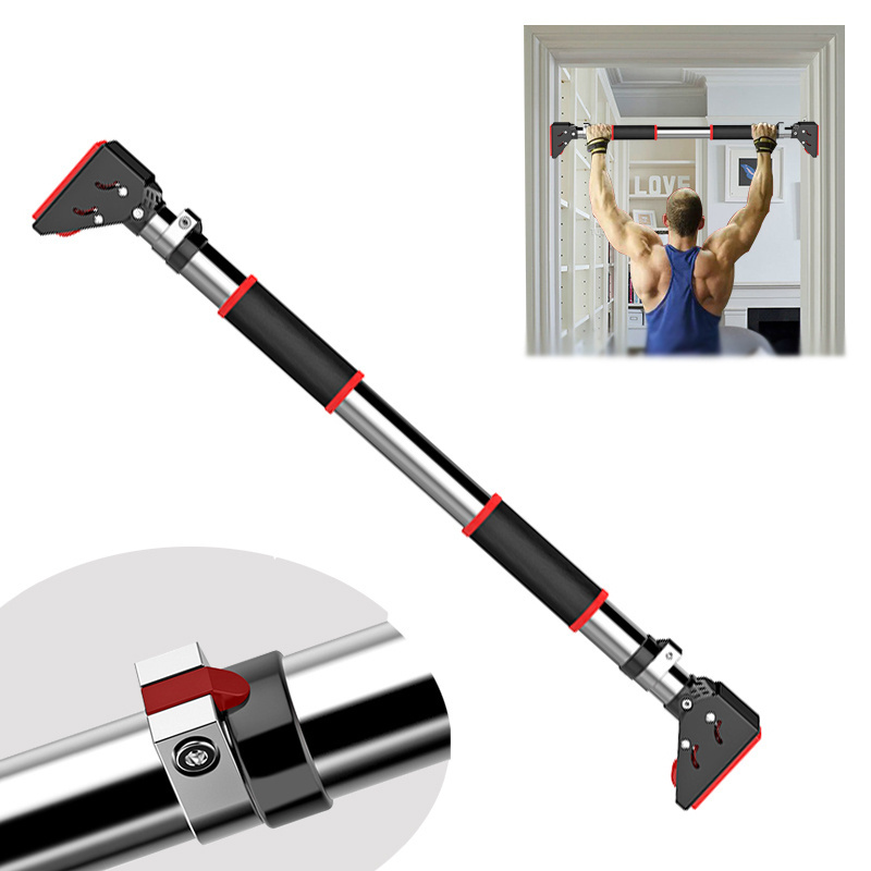 Gordon Factory Wholesale Free Samples Portable No Drilling No Screws Setup Adjustable Workout Chin Up Pull Up Bar for Doorway