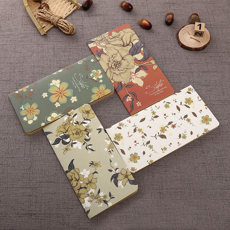 Spot wholesale simple and fresh lovely paper notebook school gift promotional notebook