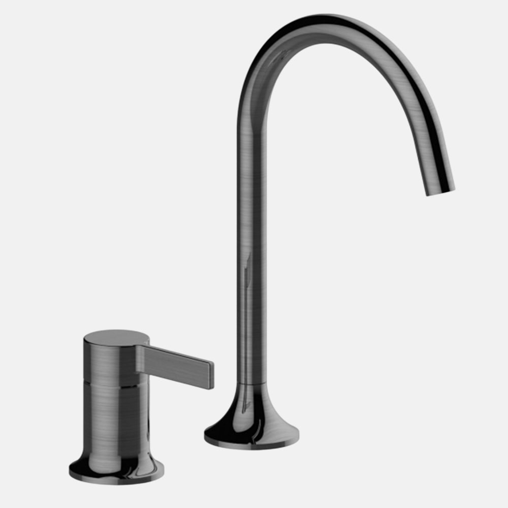 Bathroom Sink Basin Matt Black Cold Hot Water Tap Basin Faucet Single Handle Single Hole Deck Mounted Bathroom Faucets Cheap