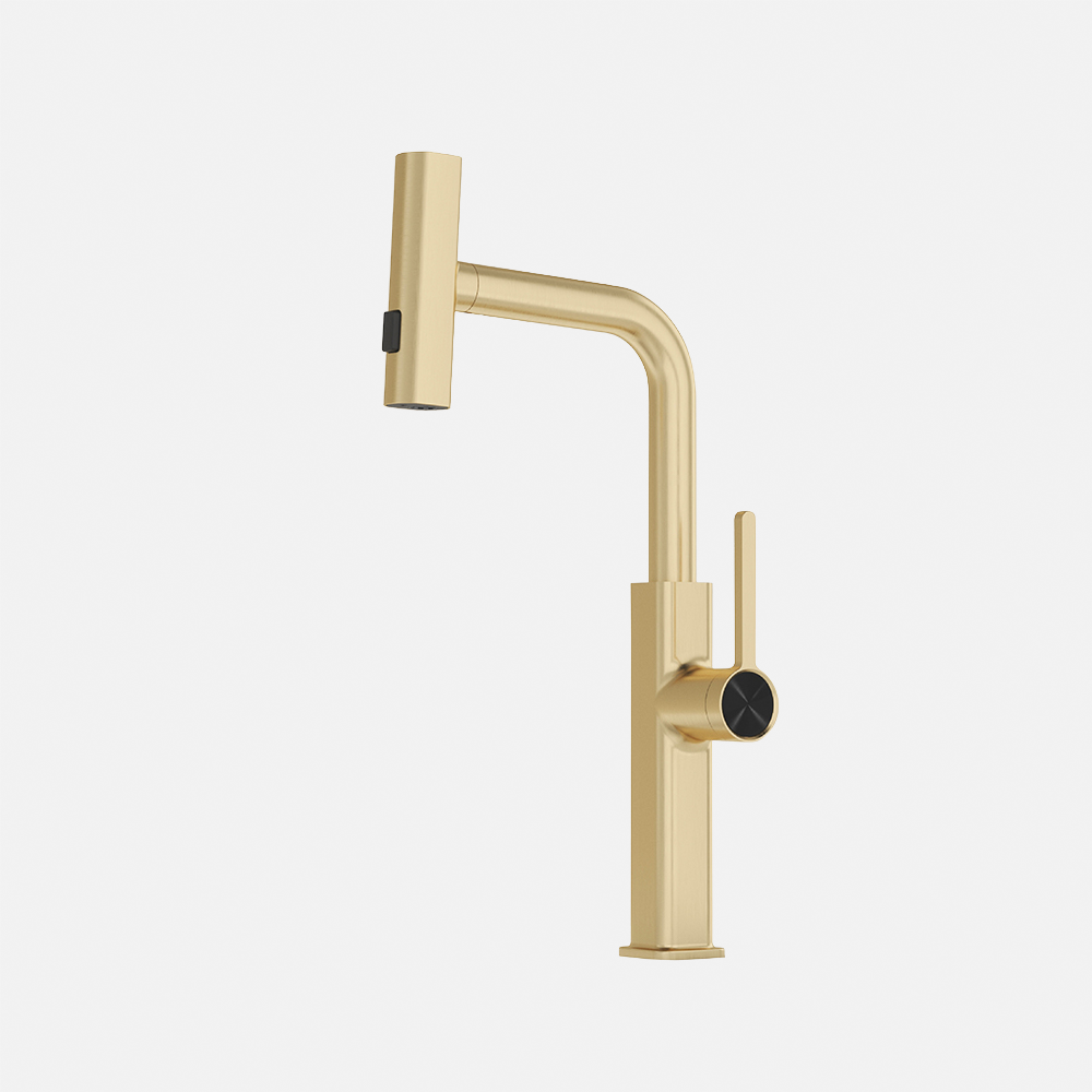 Filter Tap Pull Out RO Three Way Brass Water Purifier 3 Way Kitchen Filter Cold And Hot White Faucet