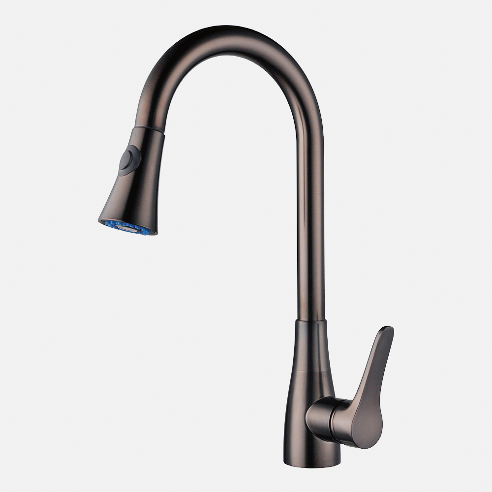 Filter Tap Pull Out RO Three Way Brass Water Purifier 3 Way Kitchen Filter Cold And Hot White Faucet