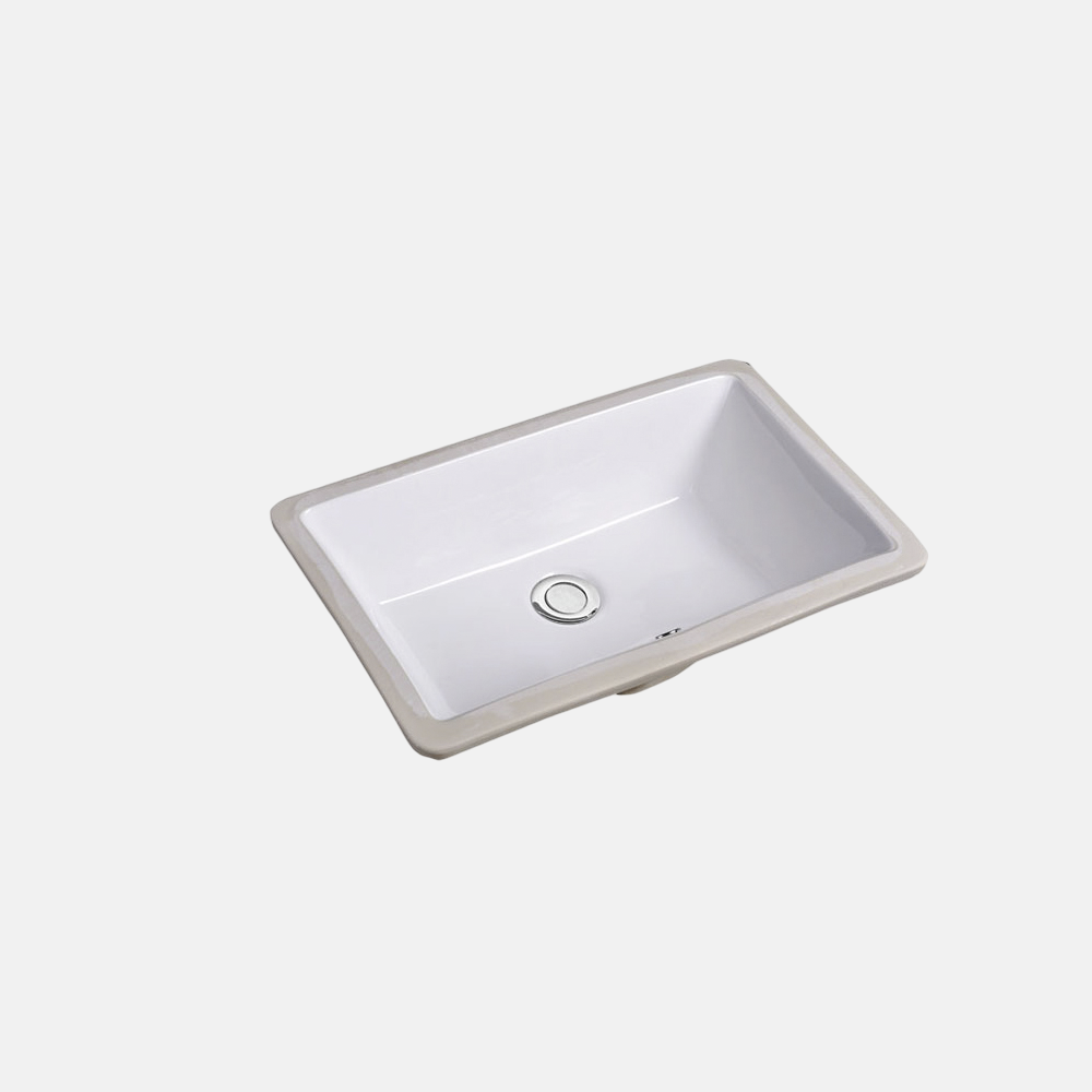 Factory Direct Hand Wash Square Modern Factory Supplier White Art Bathroom Ceramic Sink