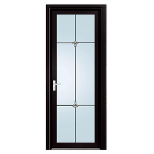 Superhouse Used Storm Doors Commercial Aluminum Storm Double Tempered Glass Swing Sliding Door Wholesale price