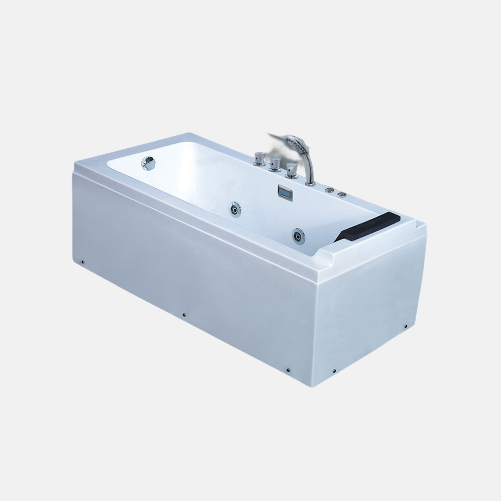 Foshan Manufacturer Custom Above Ground High-end Jacuzzier Optional Sizes Massage Bath Modern Design Relaxing Bathtub