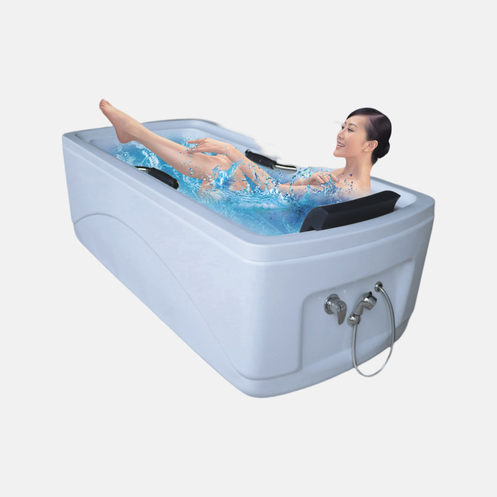 Foshan Manufacturer Custom Above Ground High-end Jacuzzier Optional Sizes Massage Bath Modern Design Relaxing Bathtub