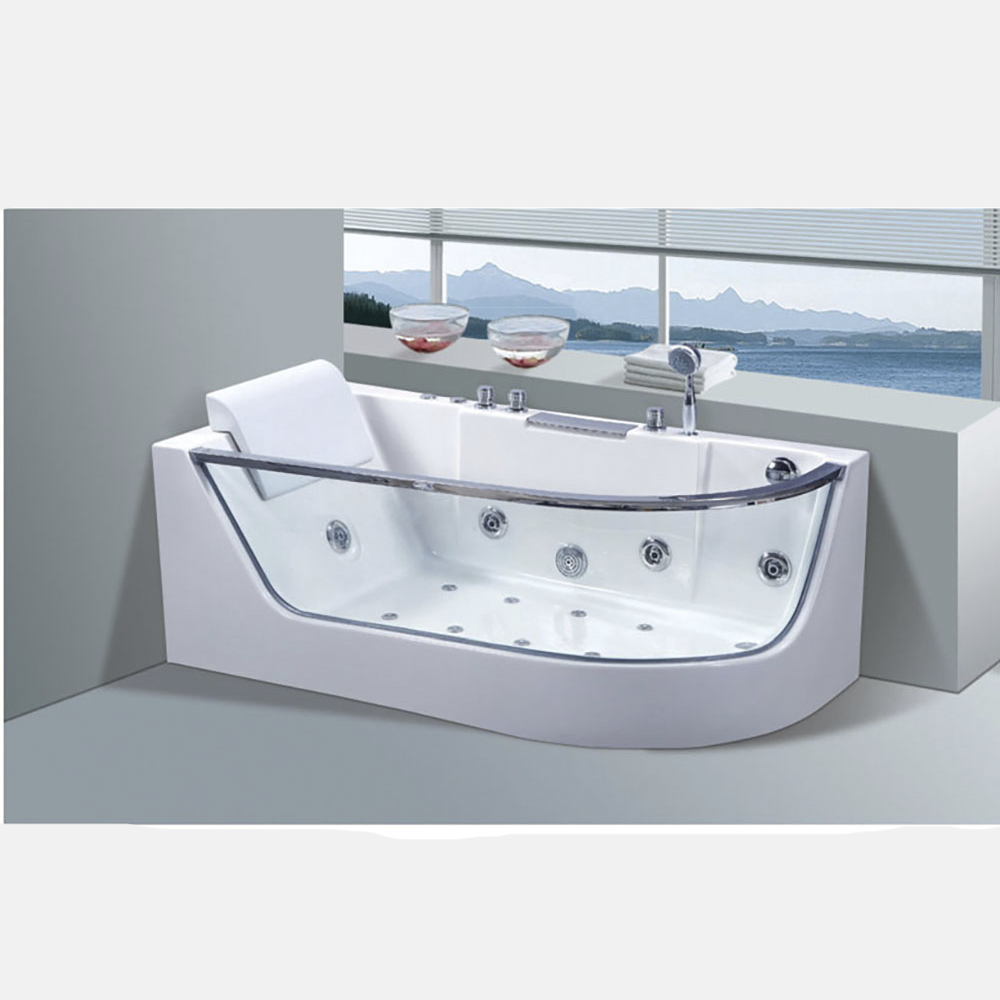 Wholesale 2 Persons European Jacuzzier Corner Massage Bathtub Low Price Whirlpool Bathtub for Adult