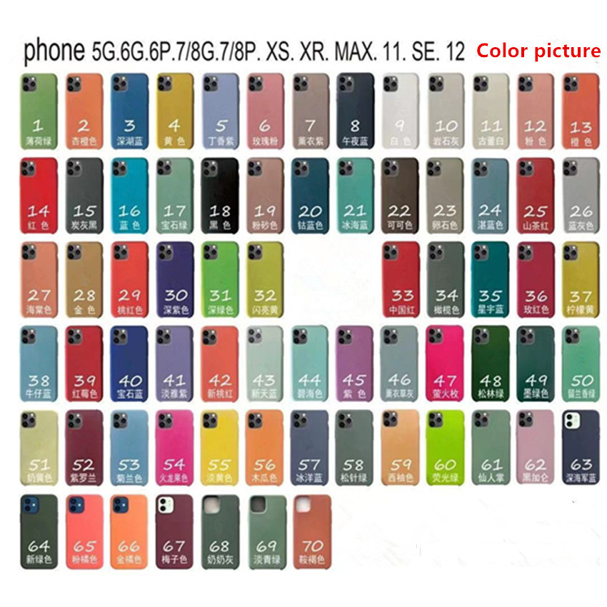 wholesale original official quality silicone case microfiber cover case for apple iphone 11 12 13 pro max 6 8 XS MAX XR