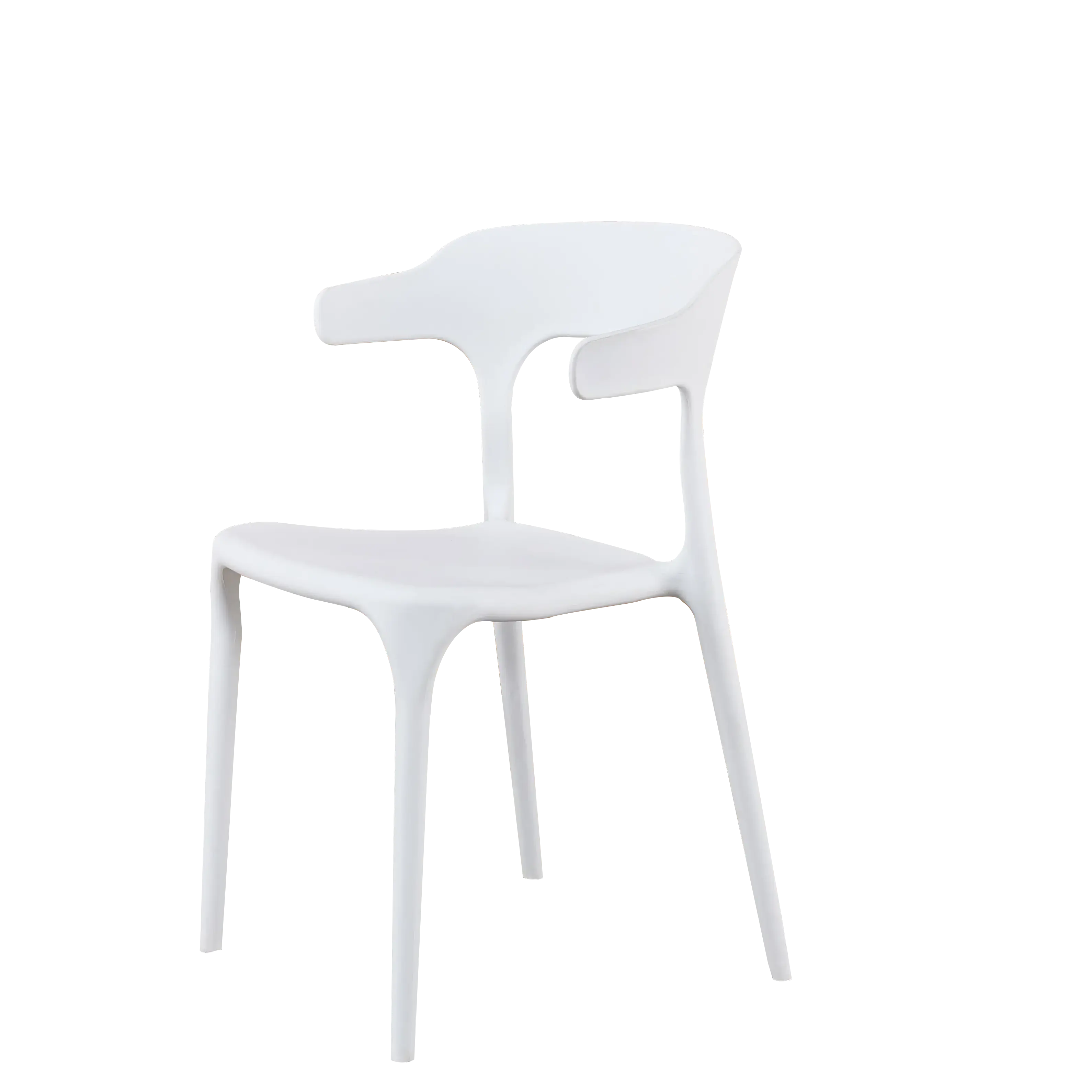 Cheap Modern Luxury Designer Commercial Stackable Cafe PP Plastic Restaurant Furniture Chairs For Sale Used