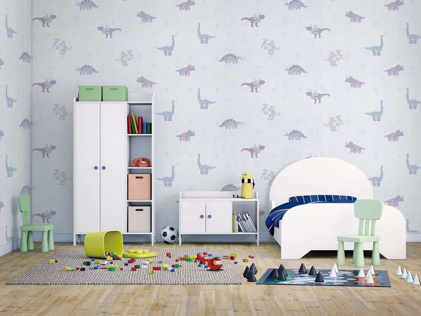 China factory Children room cartoon mural 3d wallpaper custom printing vinyl Waterproof Wallpaper/ Wall Paper