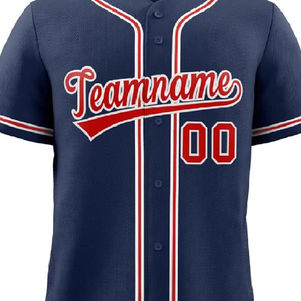 New Plain Baseball Jersey Custom Design Youth And Men Blank Baseball Jersey Wholesale Custom Baseball Shirts Jerseys OEM