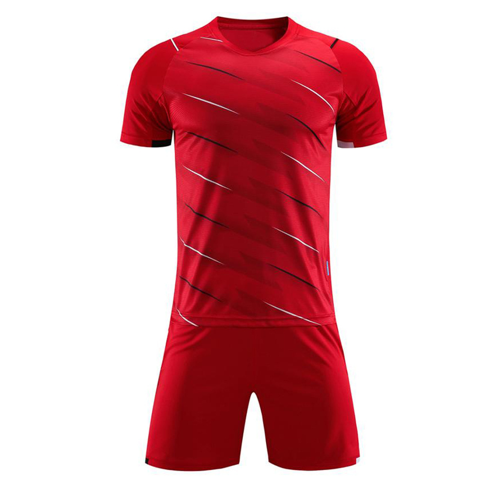 2024 Polyester Breathable comfortable high quality Soccer Uniforms OEM Football Training Wholesale Blank Soccer Uniforms