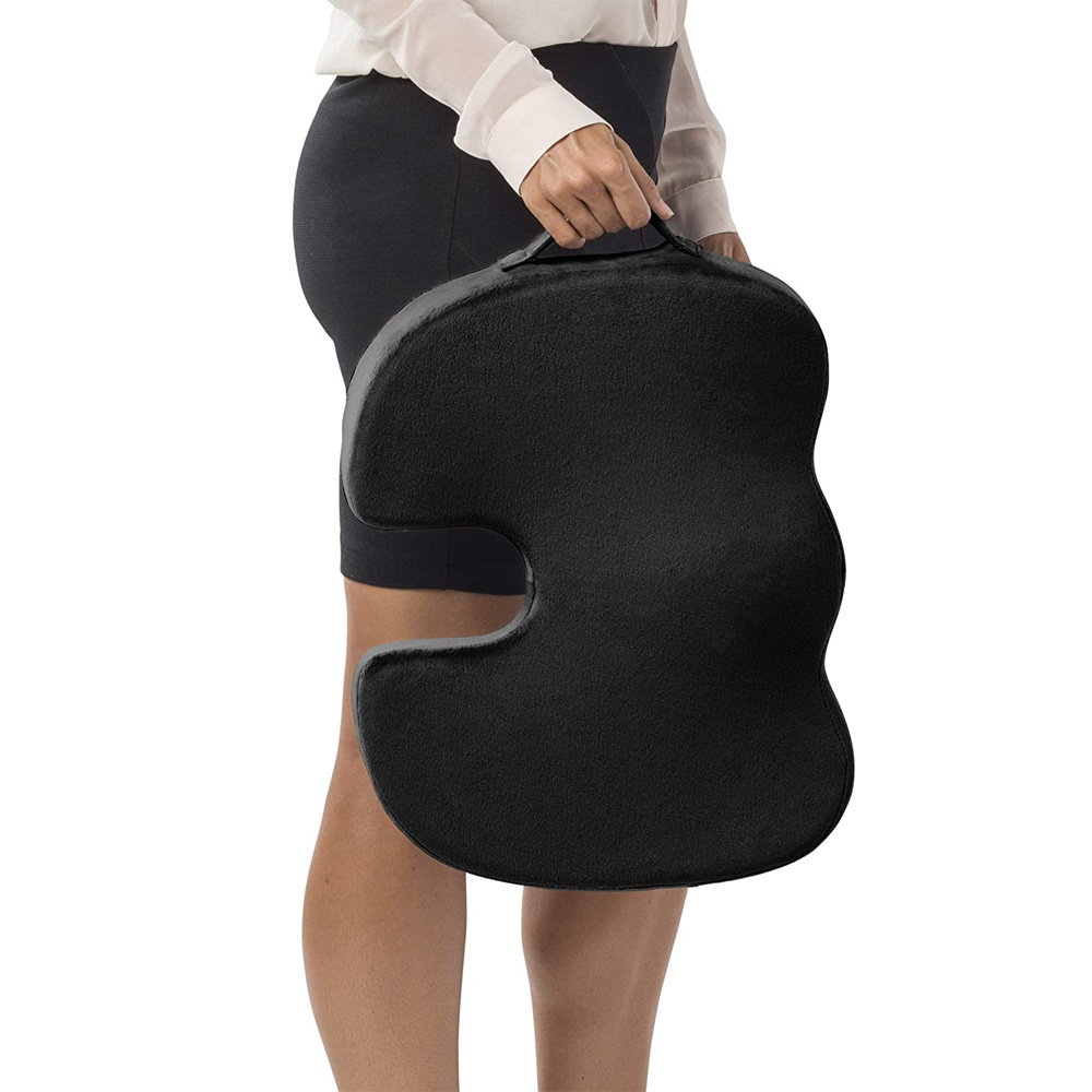 Wholesale High Quality Replacement Coccyx Orthopedic Butt Lift Office Chair Car Memory Foam  Seat Cushions