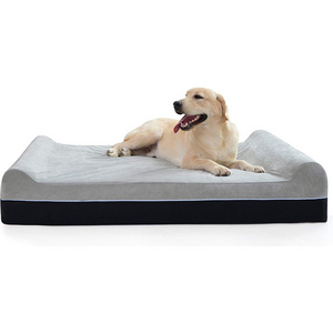 Manufacturer Direct Sale Large Pet Beds Memory Foam, Orthopedic Pet Beds Luxury Dog Bed for Large Dogs