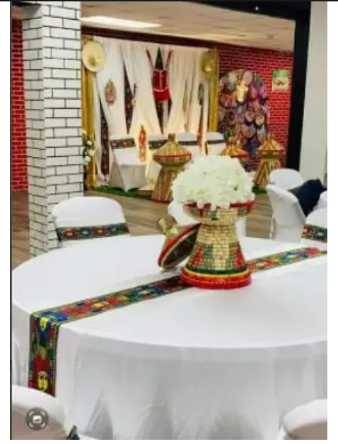 Traditional Ethiopian Baskets Classic Waterproof Elastic Fitted 3D Printing Table Covers for Indoor Table Decor