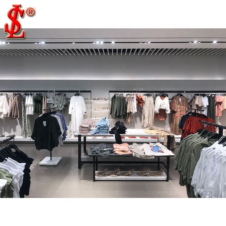 Fashion Retail Clothing Display Rack Clothing z Rack