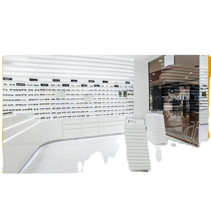 Wall Mount Wood Spectacle Locking Display Stand Sunglass Shop Design Optical Display Cabinets Optical Frame Display Furniture