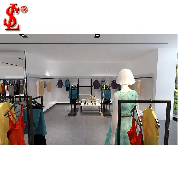 Fashion Retail Clothing Display Rack Clothing z Rack