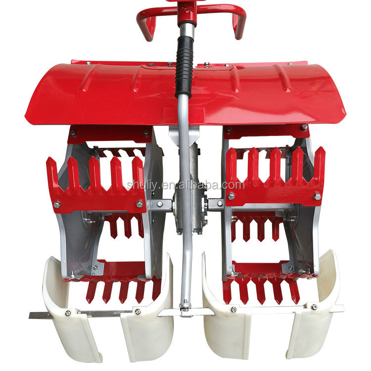 Rice Paddy Weed Removing Machine portable mini rice weeder with gasoline engine