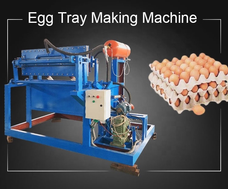 Shuliy Semi Automatic Egg Tray Making Production Line  Paper Pulp Fruit Tray Machine