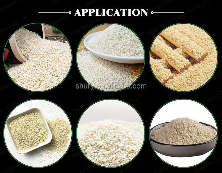 compound agitator seed sesame cleaning machine sesame shellers huller machine