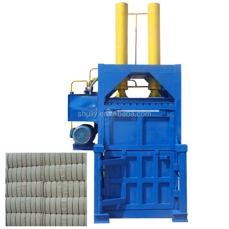 Waste paper baler machine,hydraulic baler for plastic for sale