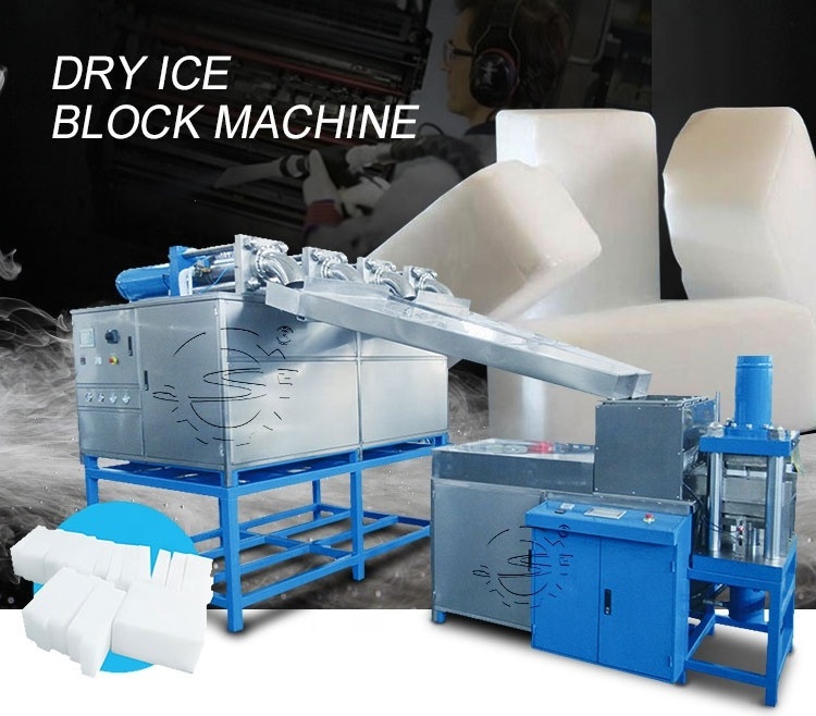 Shuliy Small Scale Tube Block Dry Ice Making Machine full-automatic liquid co2 dry ice block making machine