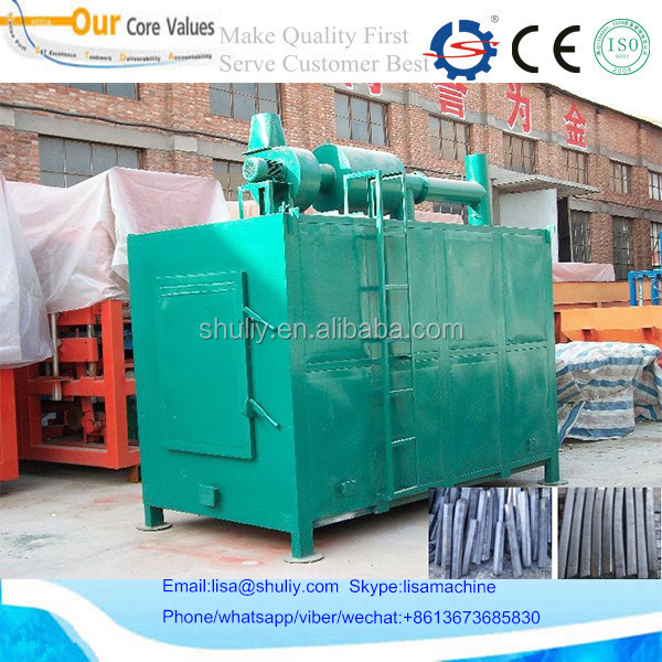 Environmental friendly biochar charcoal wood retort kiln for sale