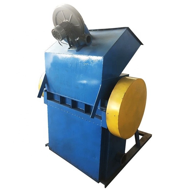 Full automatic waste tire shredding crushing rubber powder grinding machine