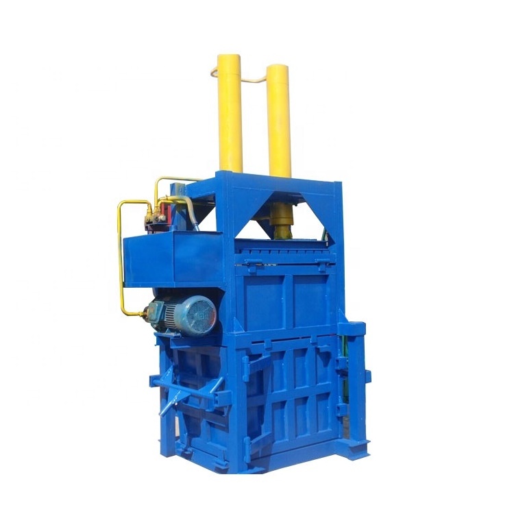 Factory direct sale automatic Hydraulic Vertical Iron Foil Metal Recycling Scrap Press Baler