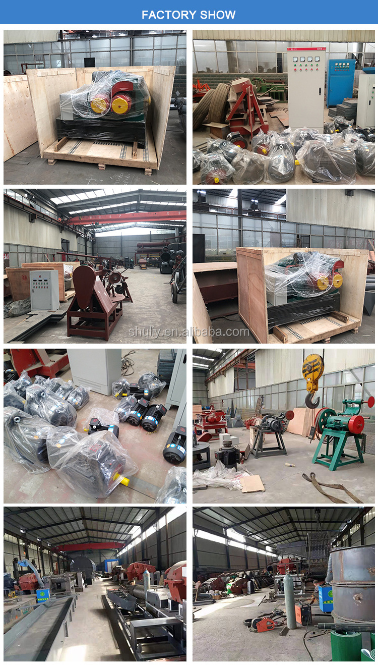 waste tire tyre recycling machine rubber powder to granules production line