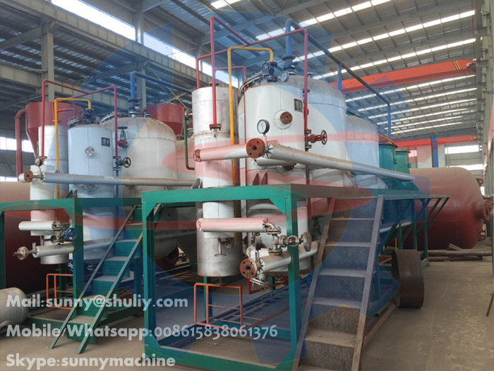 mini oil refinery for sale vegetable oil refinery equipment small scale palm oil refining machinery