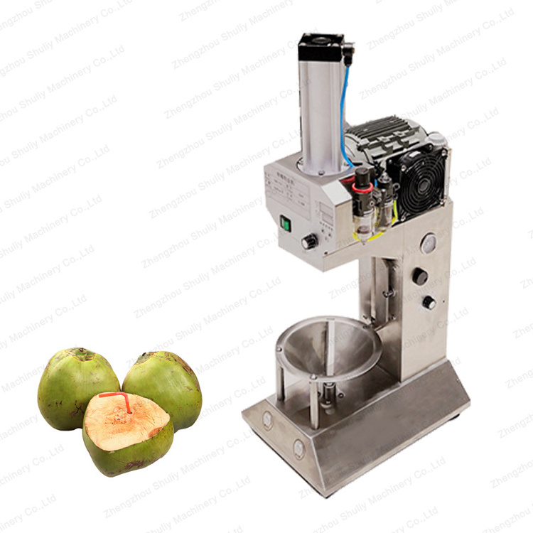 coconut desheller green tender coconut peeler cutting to diamond shape young coconut trimming machine