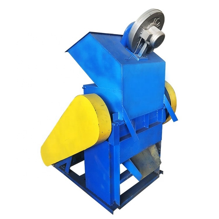 Full automatic waste tire shredding crushing rubber powder grinding machine