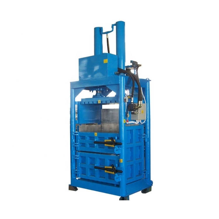 Factory direct sale automatic Hydraulic Vertical Iron Foil Metal Recycling Scrap Press Baler