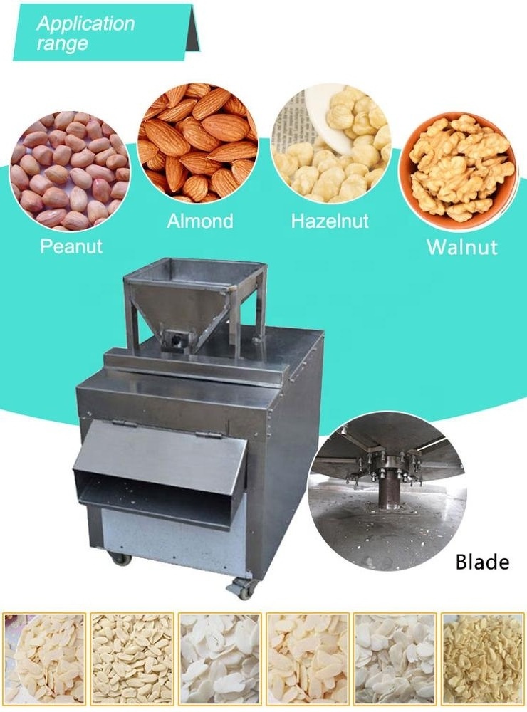 Shuliy Peanut Slicing Machine hazelnut slivering machine almond slicer