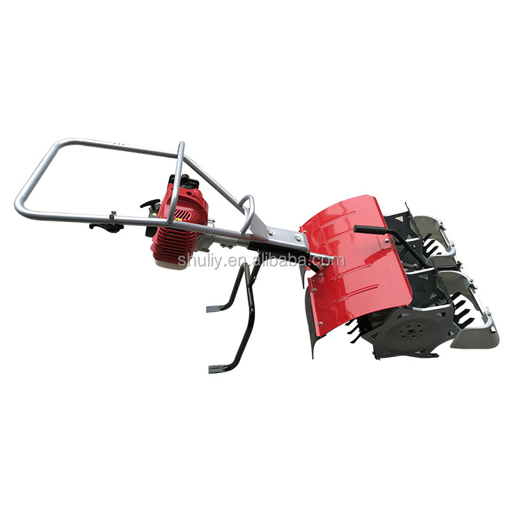 Rice Paddy Weed Removing Machine portable mini rice weeder with gasoline engine