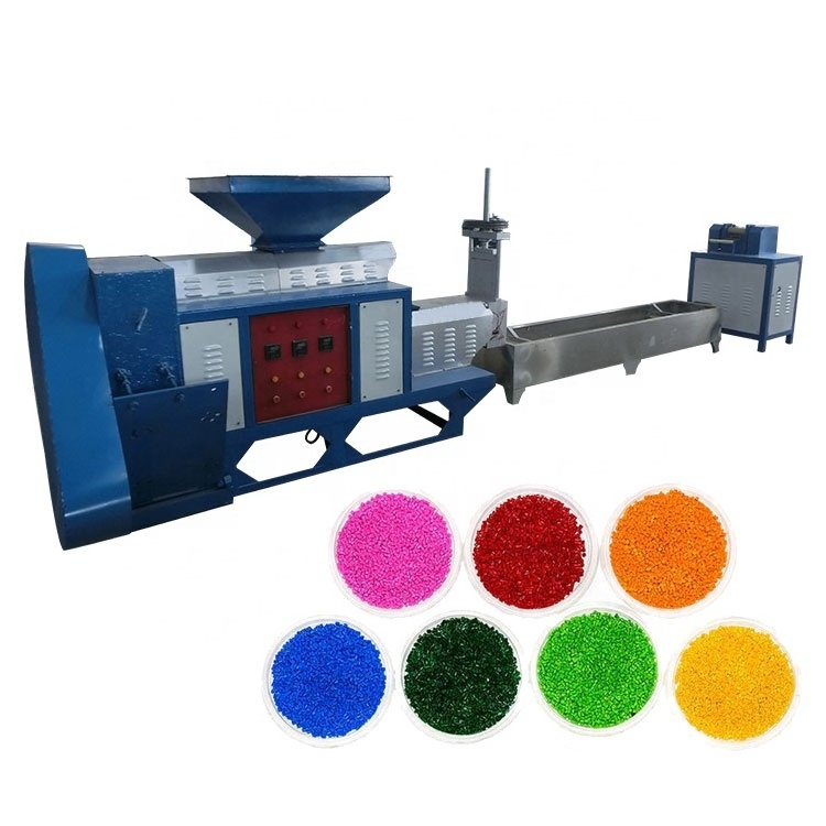 PP PE PET plastic pelletizing machine  waste plastic recycle machine