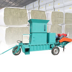 Shuliy self-propelled square hay manual baler machine small for hay baler