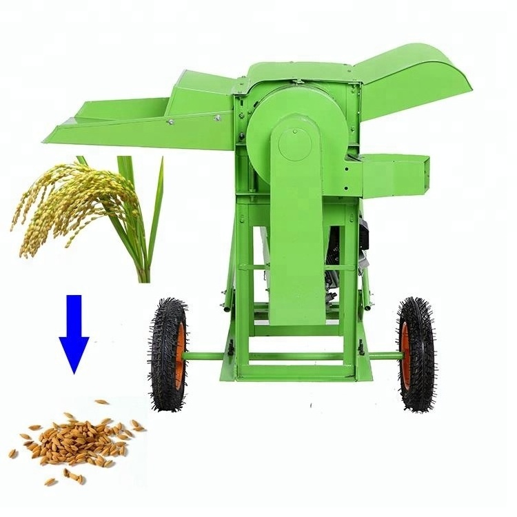 High efficiency Multi-grain thresher small portable wheat and rice thresher machine