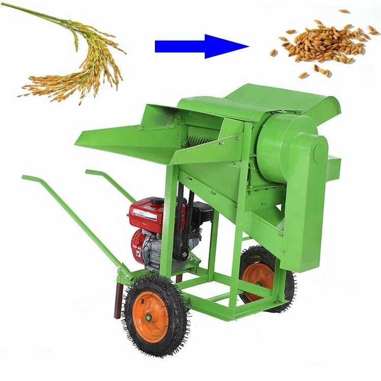 High efficiency Multi-grain thresher small portable wheat and rice thresher machine