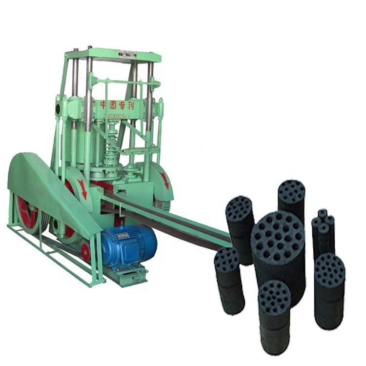 Different capacity honeycomb coal briquette punching machine