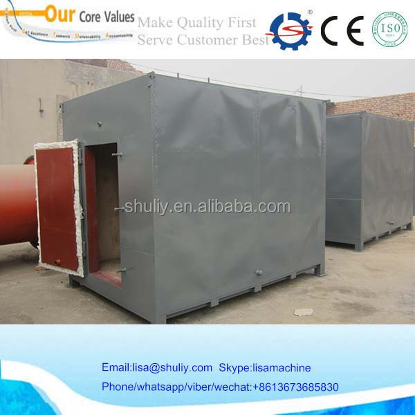 Environmental friendly biochar charcoal wood retort kiln for sale