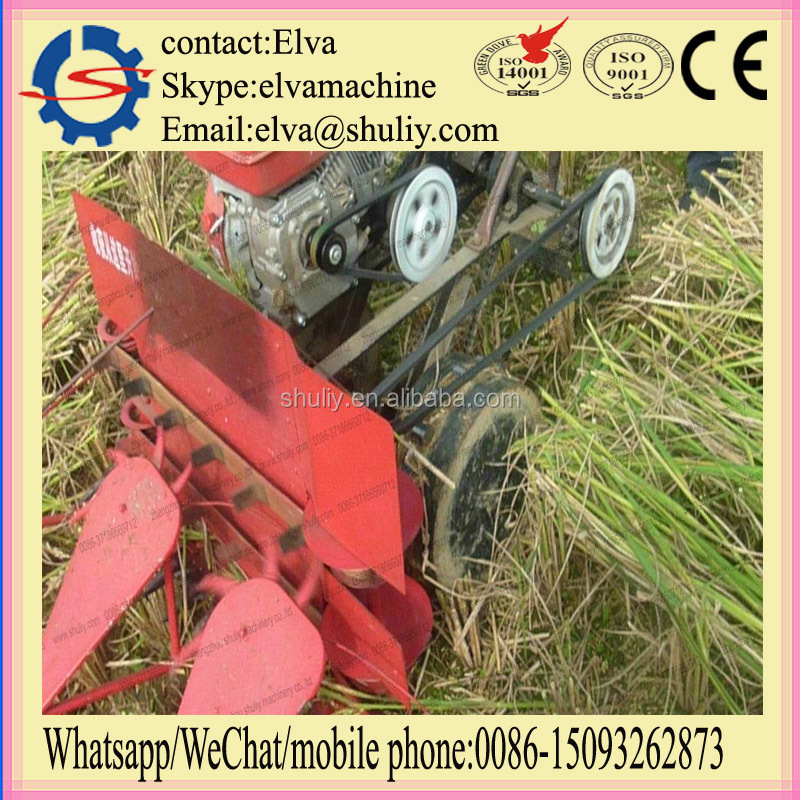 mini wheat paddy cutter combine harvester machine