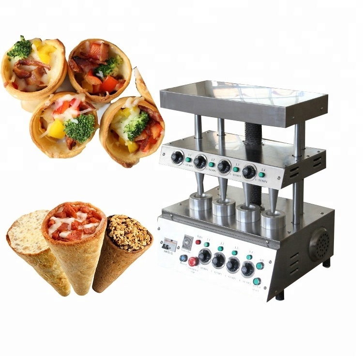 Cheap price kono cone pizza machine/cheese machine pizza/pizza cone machine