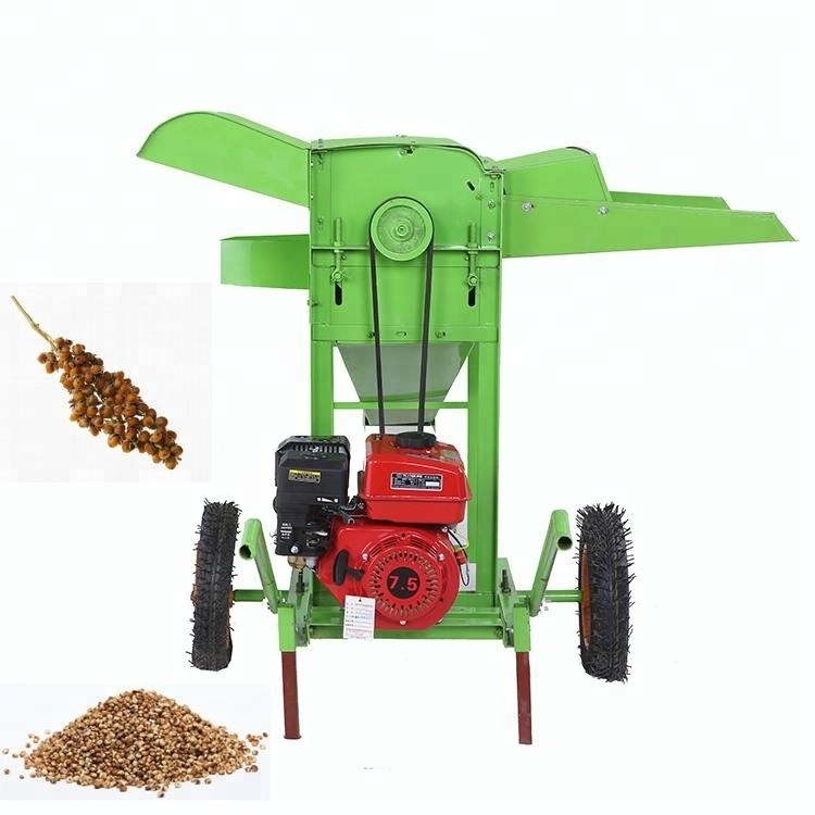 High efficiency Multi-grain thresher small portable wheat and rice thresher machine