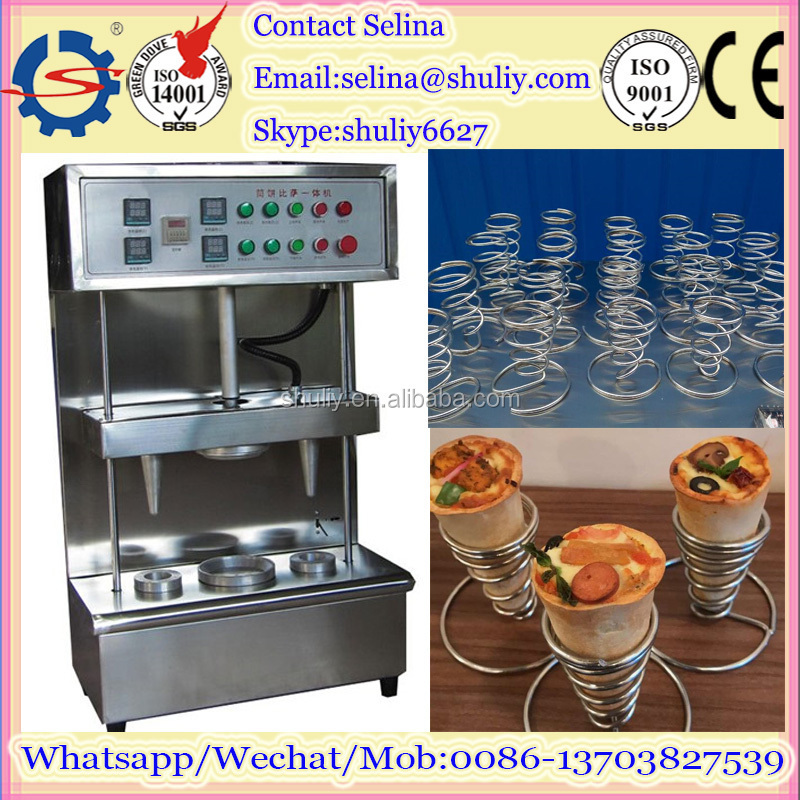 Cheap price kono cone pizza machine/cheese machine pizza/pizza cone machine