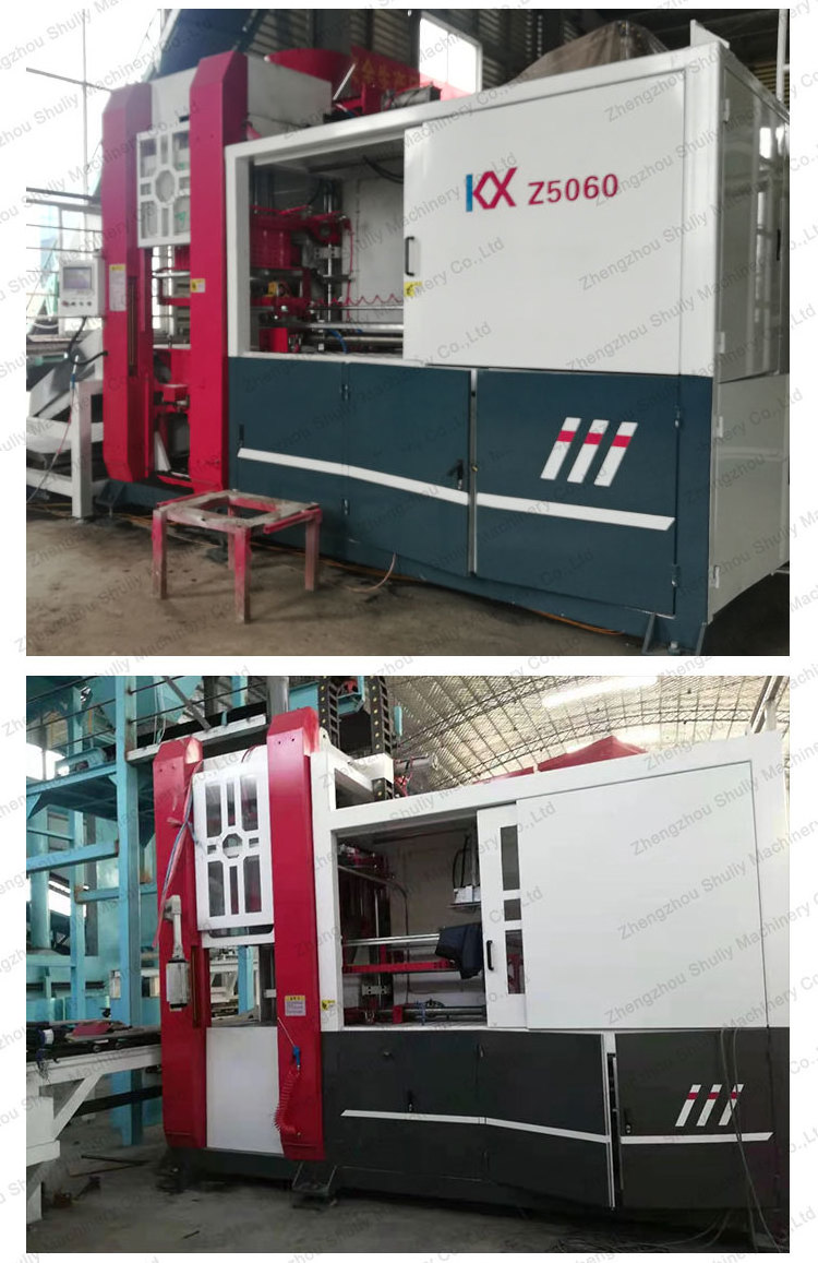 Full Automatic Steel Casting Sand Moulding Up and down shot sand molding machine