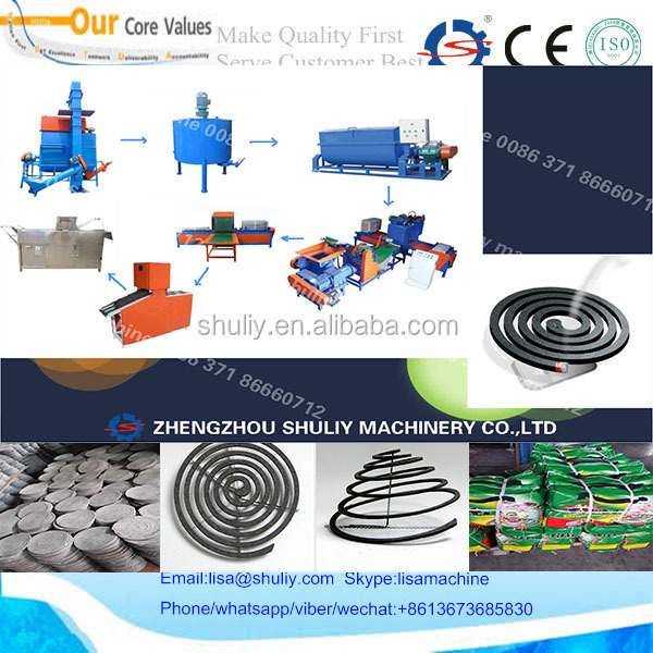 High efficiency mosquito coil machine/mosquito coil making machine/mosquito repellent incense machine