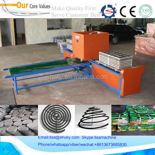 High efficiency mosquito coil machine/mosquito coil making machine/mosquito repellent incense machine